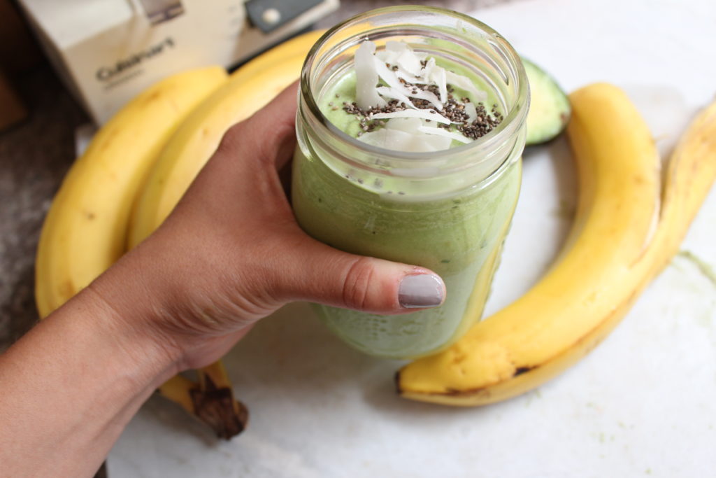 Matcha Coconut Green Smoothie