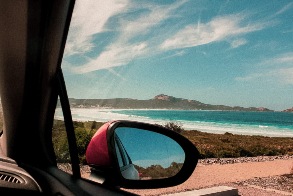 Lucky Bay from the carpark at Cape Le Grand