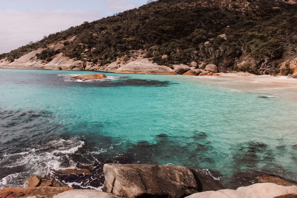 Waterfall Beach is a stunning hidden beach in Two People's Bay, Denmark WA